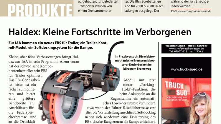 Haldex: Kleine Fortschritte im Verborgenen