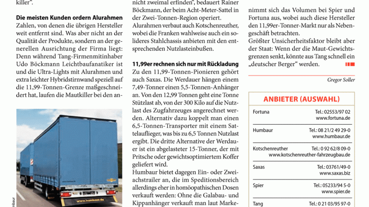 Wo die Mauterhöhung