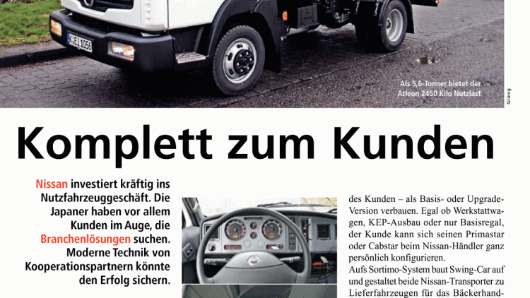 Komplett zum Kunden