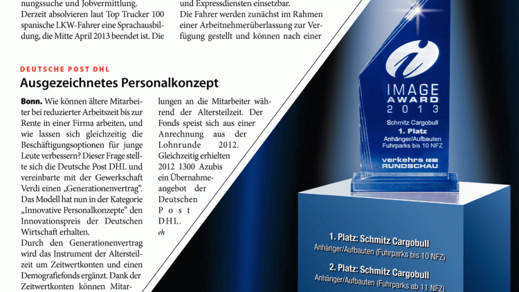 Fahrer für Wechselbrücken