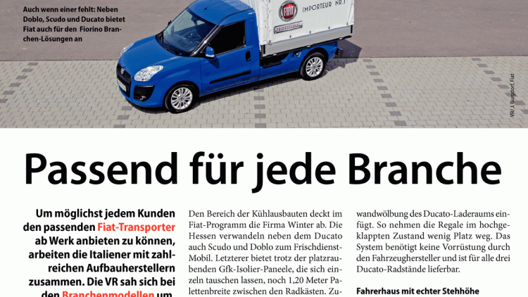 Fiat-Branchenmodelle