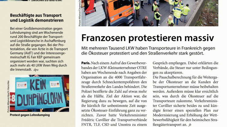 Franzosen protestieren massiv