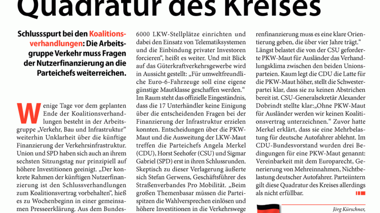 Bericht aus Berlin