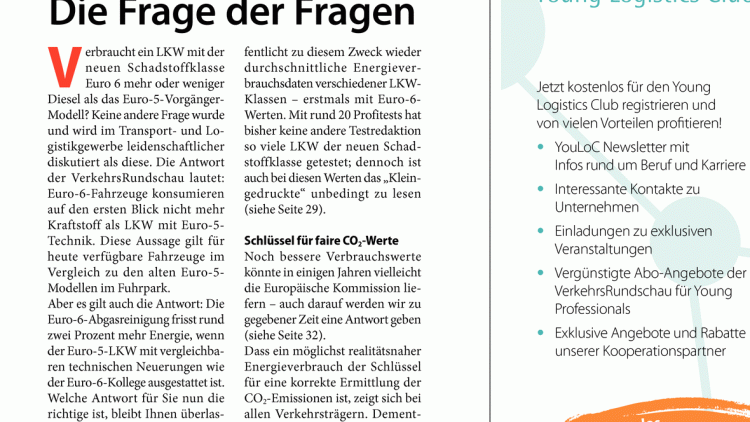 Editorial: Die Frage der Fragen