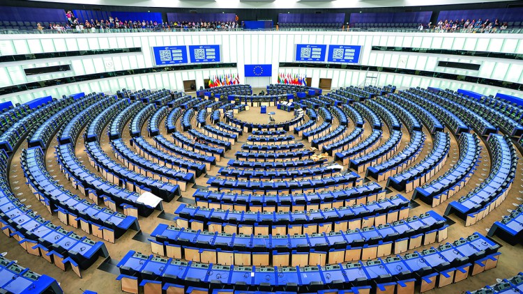 Plenarsaal in Straßburg