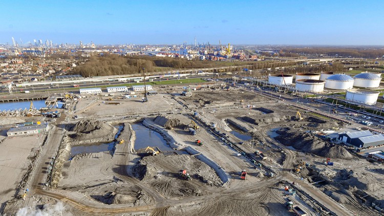 Shell K+N Kühne Nagel SAF Anlage Rotterdam