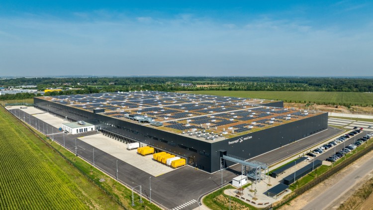 Das Logistikzentrum Fressnapf Nörvenich aus der Vogelperspektive