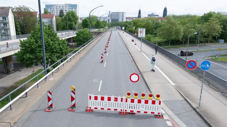 Brücke Dresden, Budapester Straße