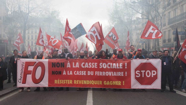 Bahnstreik in Frankreich behindert Güterverkehr