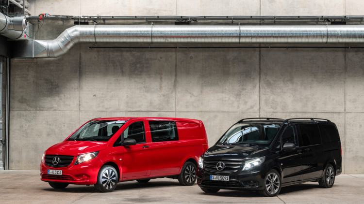 Mercedes-Benz schärft den Vito nach