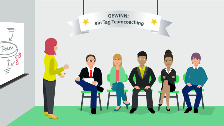 Gewinnspiel, VR plus, Teamcoaching