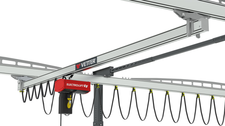 Logimat: Leichtkransystem von Vetter