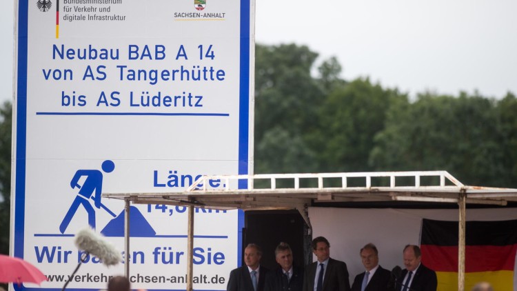 Neues Teilstück für die A 14