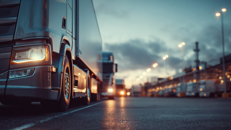 Lkw-Parkplatz 