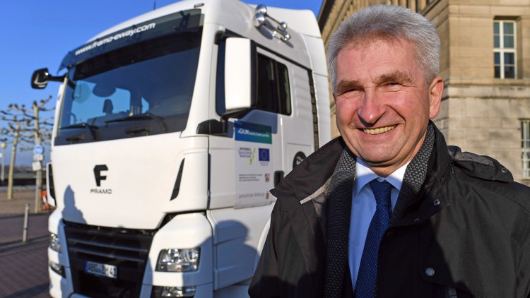 Andreas Pinkwart, Elektro-Lkw