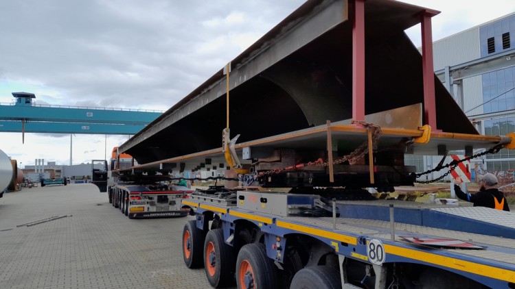 Arnold Schwerlast Sternbrücke Schwertransport