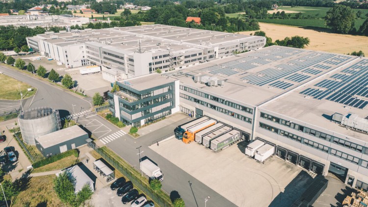 Firmensitz von Arvato Healthcare in Harsewinkel