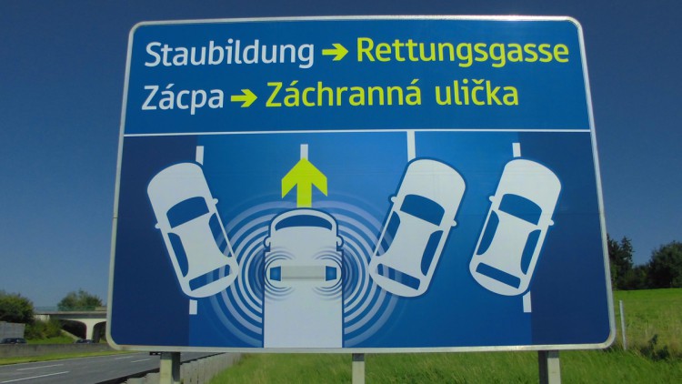 Rettungsgasse