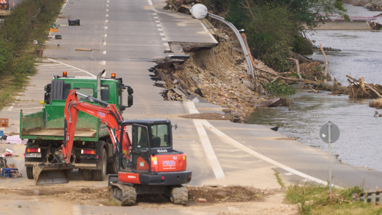 Bad Neuenahr, Hochwasser, Straßenschäden