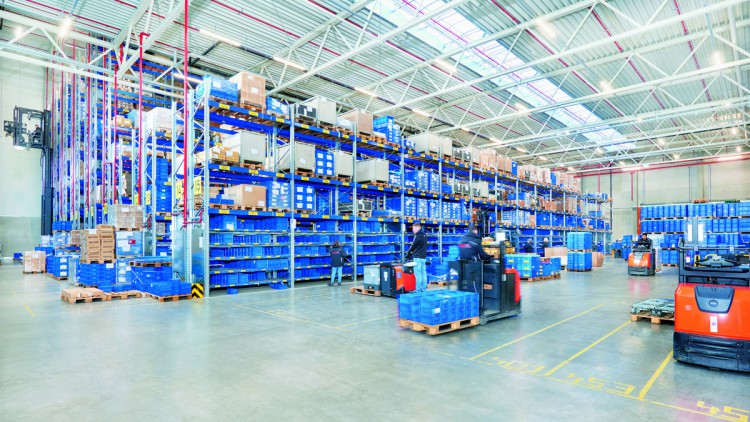 Automatisierte Logistik mit Bito: Vom Palettenregal bis zum fahrerlosen Transportsystem Palettenregal_tuning