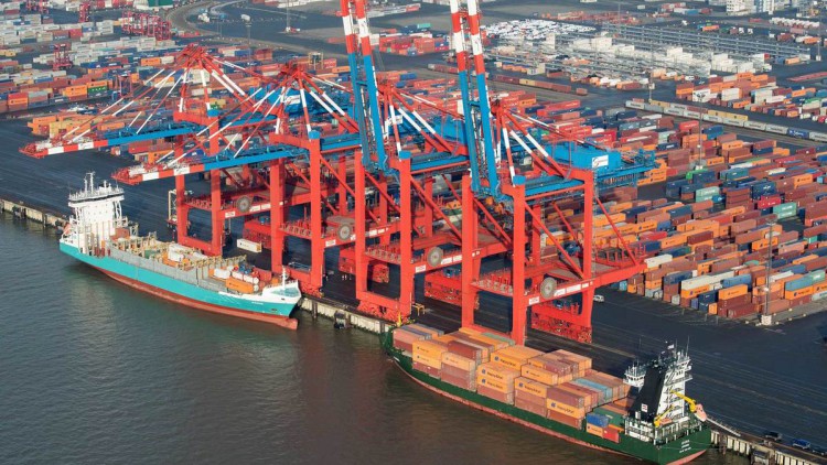 Container-Terminal, Hafen Bremerhaven