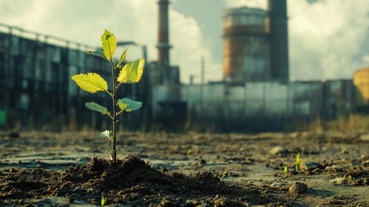 Vom Schotterfeld zum Logistik-Hub: Brownfields überholen Greenfields Zweig wächst auf Industriebrache Brownfield
