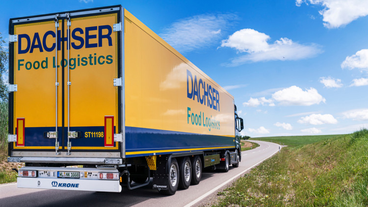 Dachser fährt ab Oktober für Danone alle Deutschland-Transporte