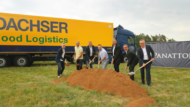 Dachser Dettelbach Kontraktlogistik Spatenstich