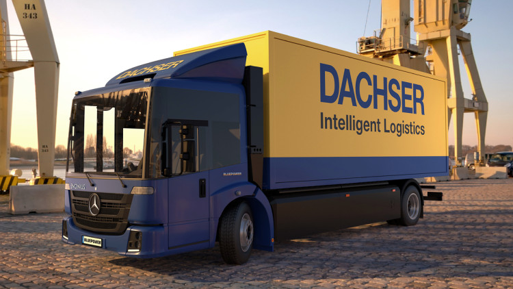 Wasserstoff-Lkw Dachser