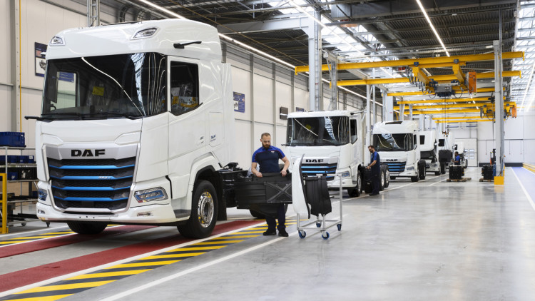 DAF-Werk Niederlanden für E-Lkw