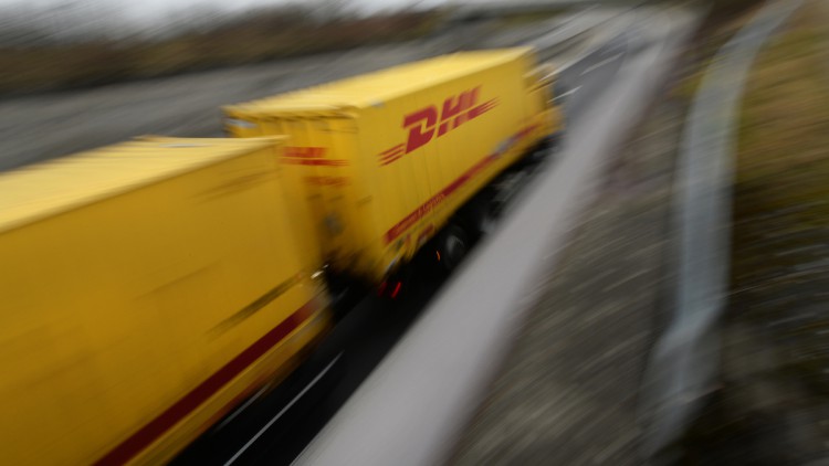 DHL-Lkw