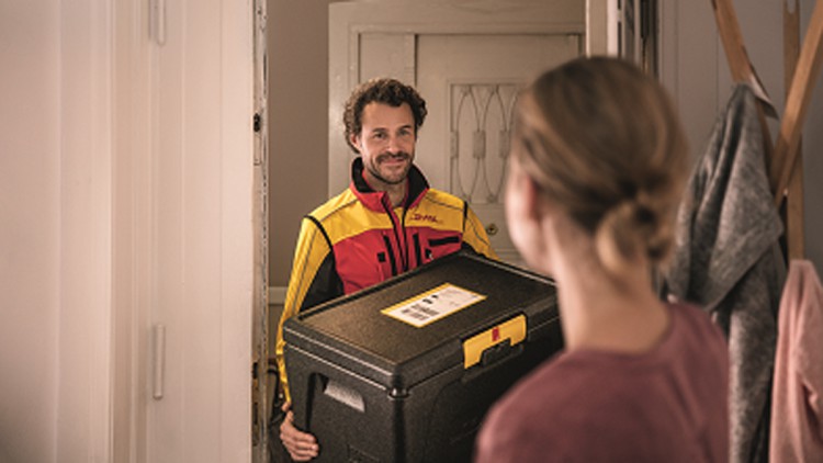 Lieferservice Letzte Meile Lebensmittel DHL