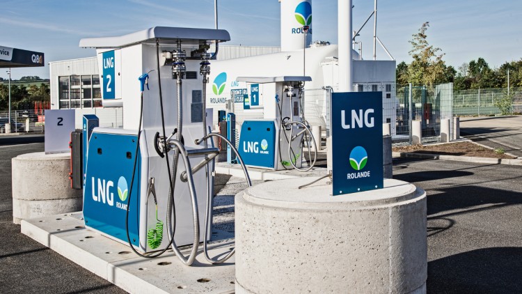 Rolande Bio-LNG-Tankstelle