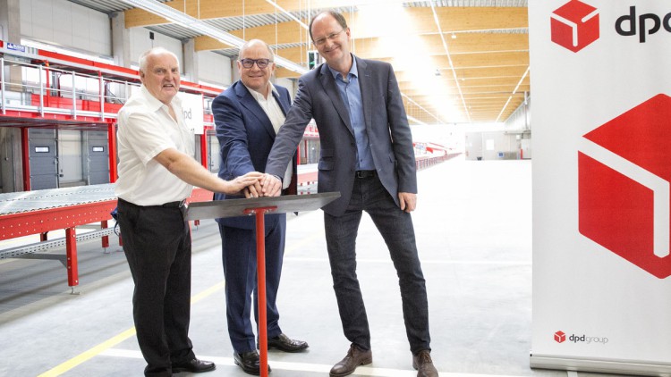 Neues DPD-Paketsortierzentrum