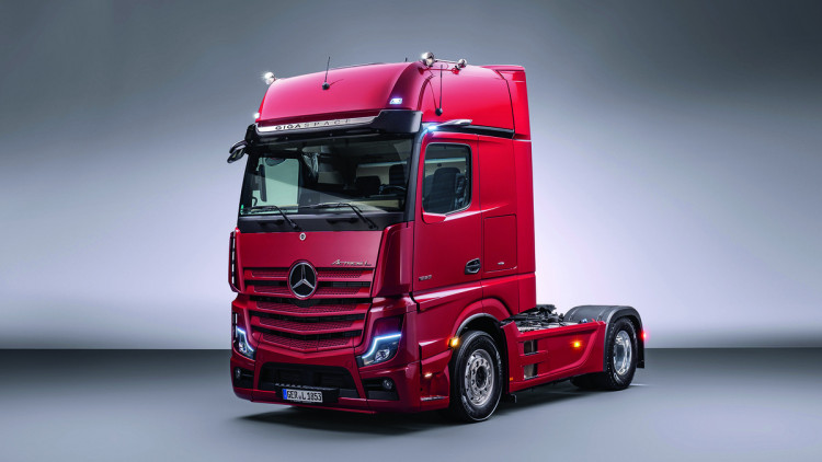 Facelift Mercedes-Benz Actros 2021