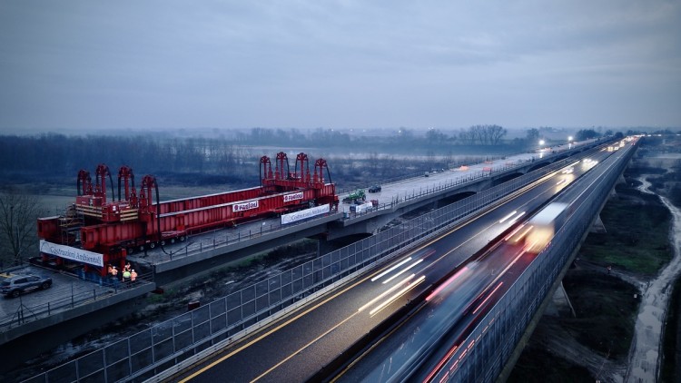 Brückenarbeiten von Fagioli, GST