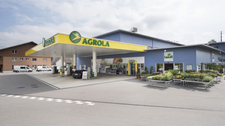 Agrola Tankstelle in der Schweiz