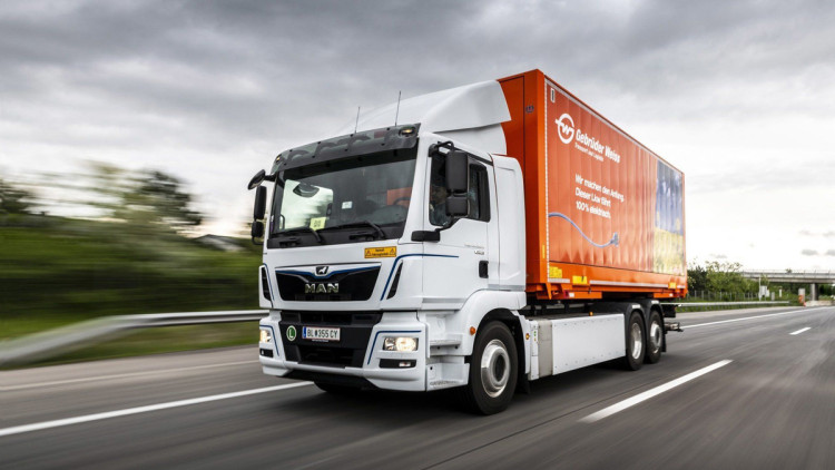 Gebrüder Weiss E-Lkw