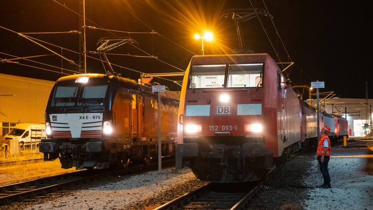 Rangierbahnhof Maschen, Güterzüge