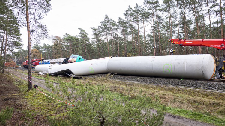 Güterzug-Unfall Gifhorn November 2022