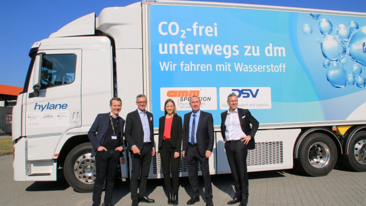 dm Nürnberg Wasserstoff Lkw Projekt