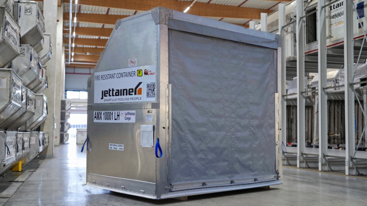 Feuerfester Luftfrachtcontainer von Jettainer