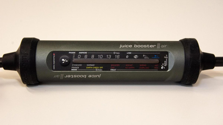 Juice Booster 3 air Bedienfeld