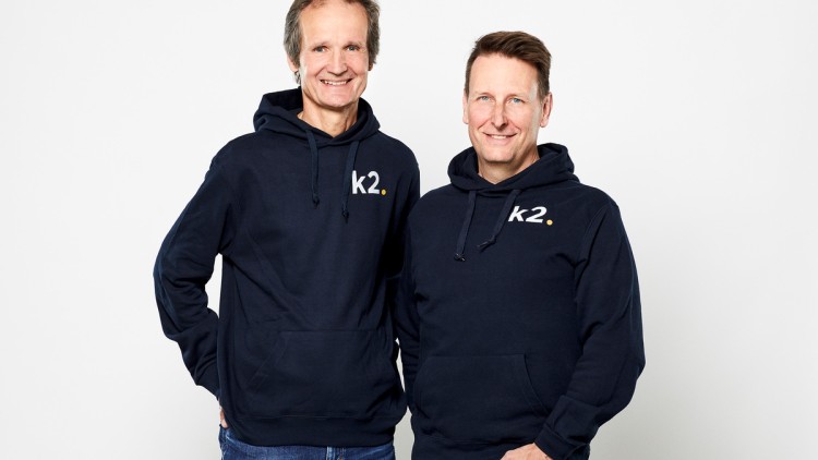 Ulrich Kalex (l.) und Markus Kröger, Gründer K2 Mobility 