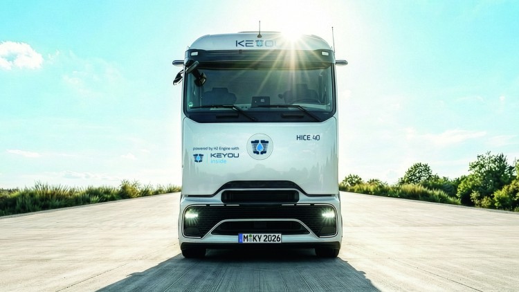 Daimler Truck/Keyou Wasserstoff-Lkw