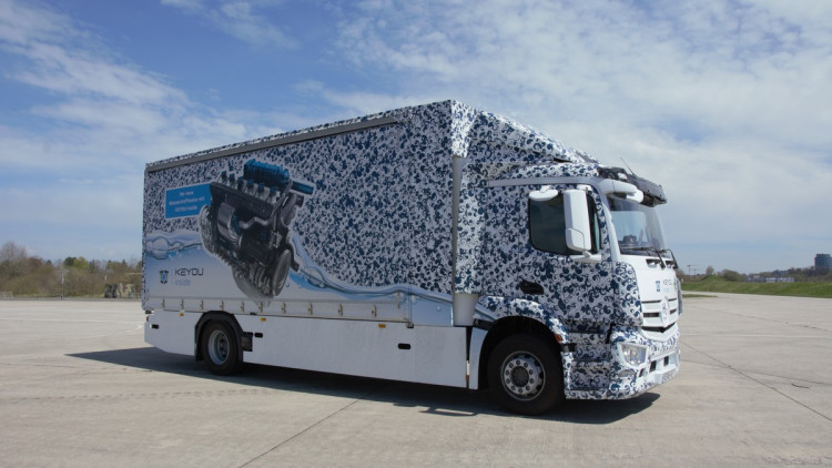 Keyou Wasserstoff-Lkw Actros