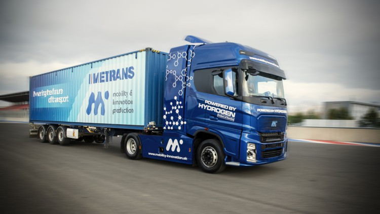 Metrans Wasserstoff-Lkw