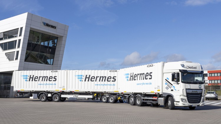 Hermes Lang-Lkw