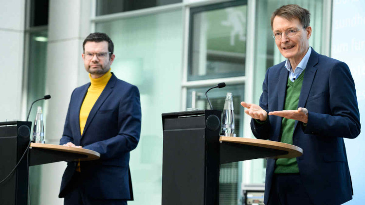 Lauterbach-Buschmann-Corona-Pressekonferenz