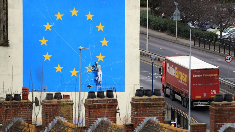 Lkw, Dover, Brexit